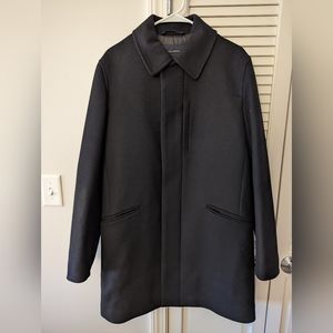 Banana Republic Men's Wool-Cashmere Blend Car Coat, Size Medium
